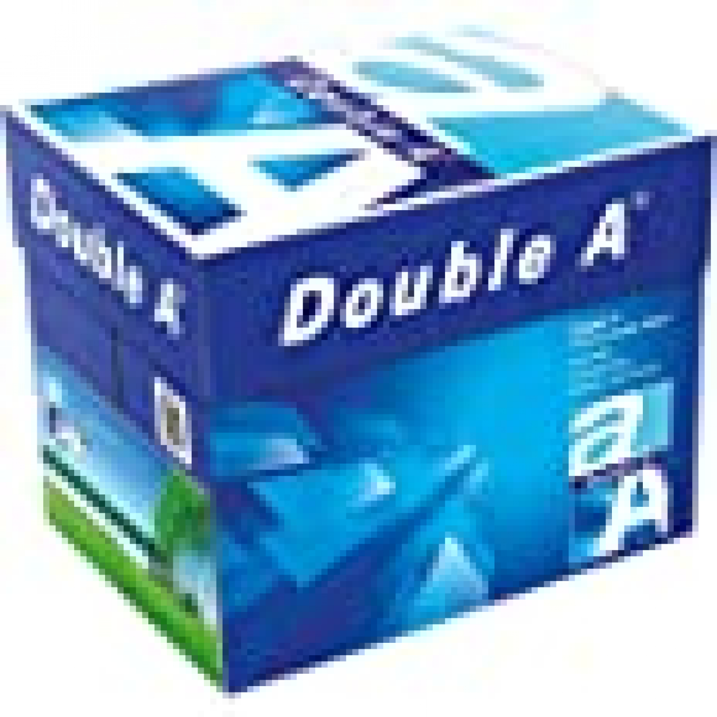 Double A - Rame de papier pour imprimante, format A4, GSM 80, 500 pages par ramette (lot de 5 ramettes)