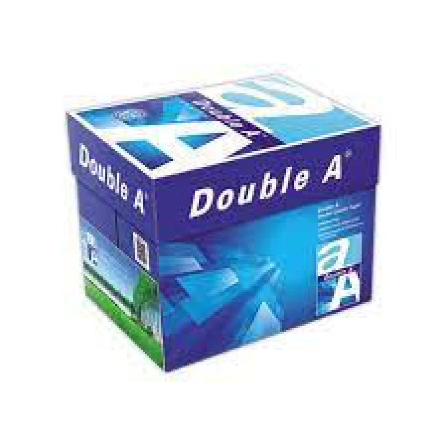 Double A - Rame de papier pour imprimante, format A4, GSM 80, 500 pages par ramette (lot de 5 ramettes)