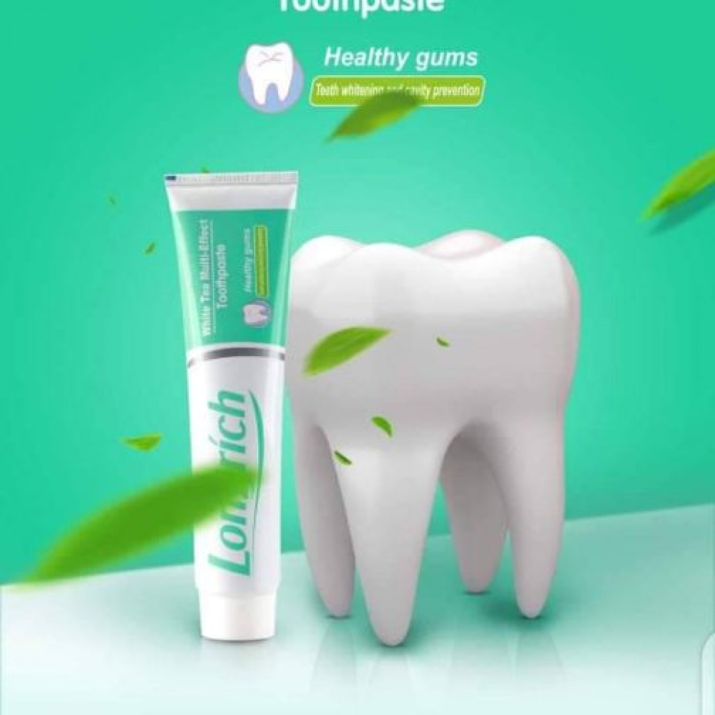 Pâte dentifrice longrich